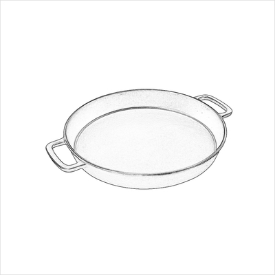 ../frankl24shop/Riesenpfanne ungeteilt 50 cm induktionsfähig